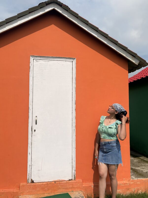 Mint Green Frill Crop Top