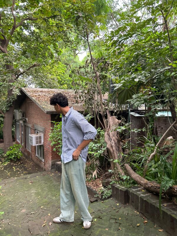 Breezy Striped Button-Up Shirt