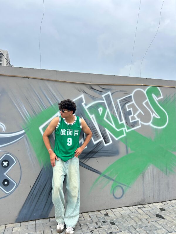 Verdant 9 Retro Varsity Tank