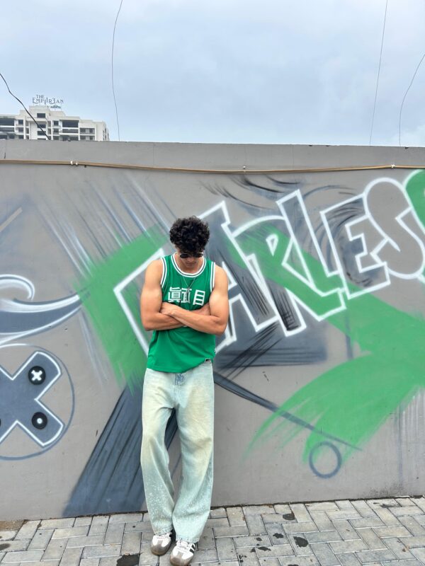 Verdant 9 Retro Varsity Tank